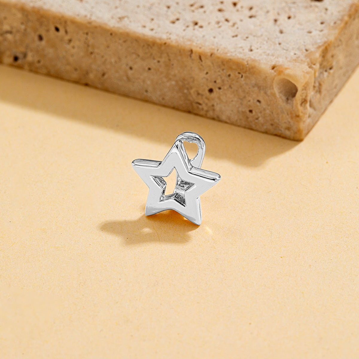 Stylish Hollowed-out Diamond-studded Braces