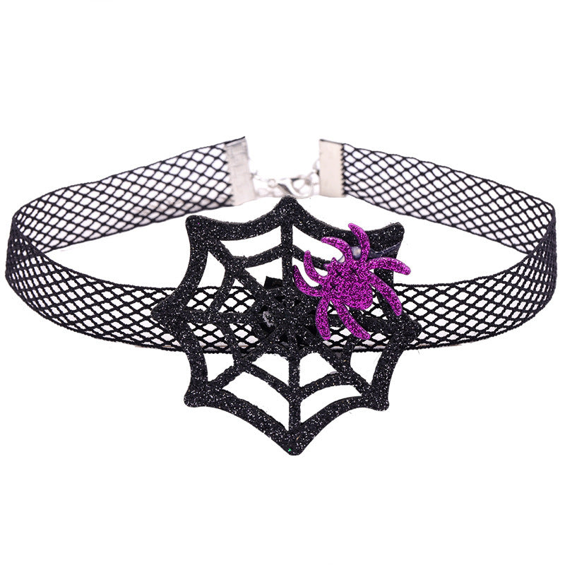 Halloween Fashion Accessories Spider Bat Collar
