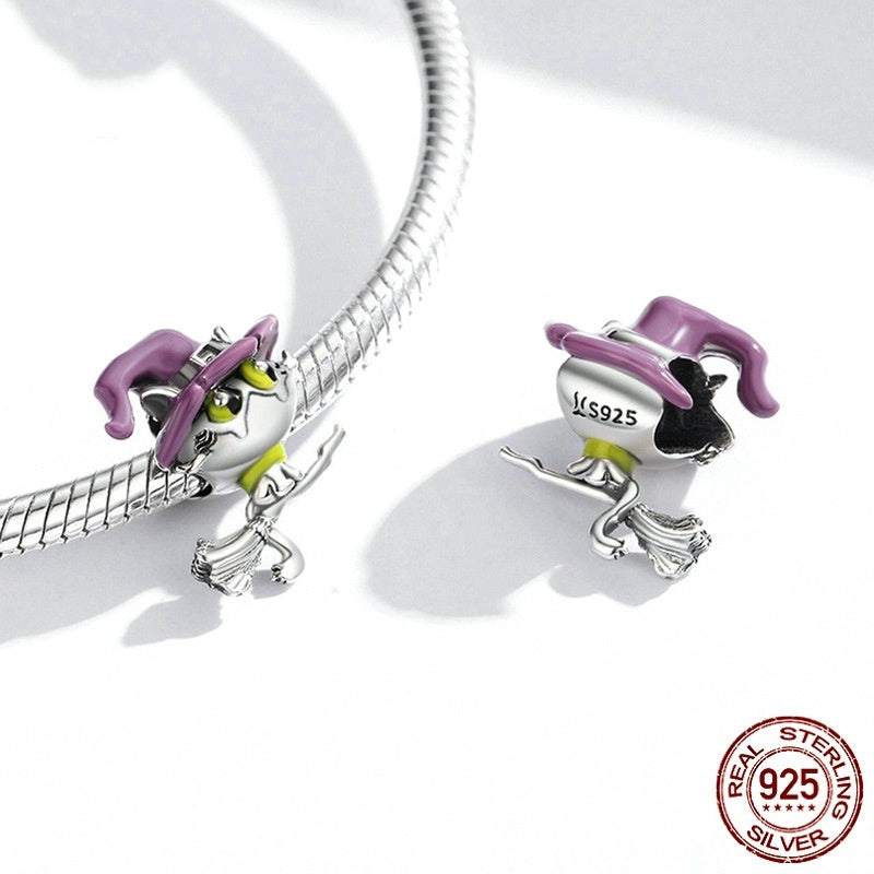 Halloween Cat Diy Bracelet String Beads