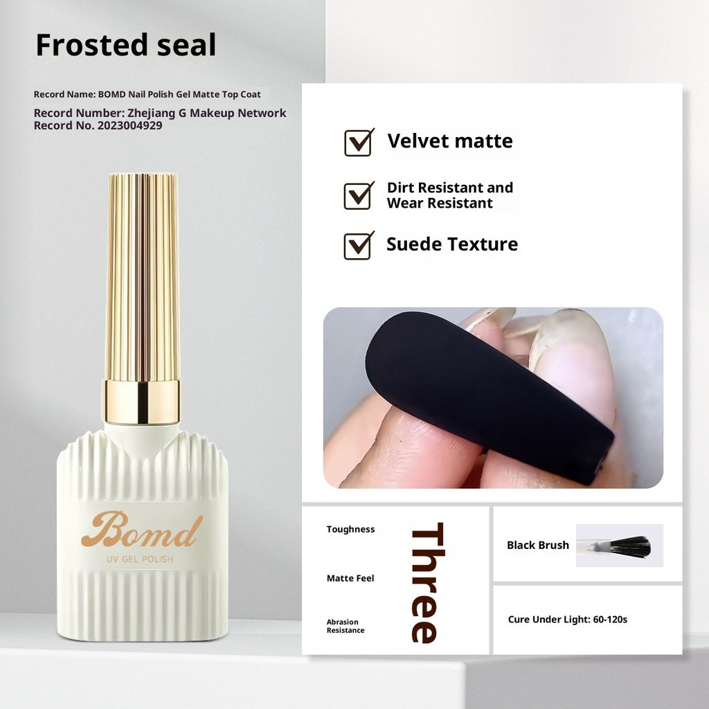 Construction Of Nail Polish Adhesive By Smudging Of Primer And Seal Coat