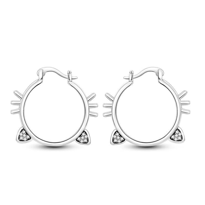 Lazy Cat Earrings Fashion Special-interest