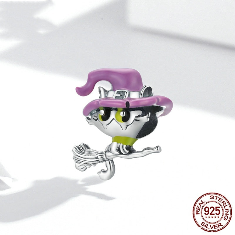 Halloween Cat Diy Bracelet String Beads