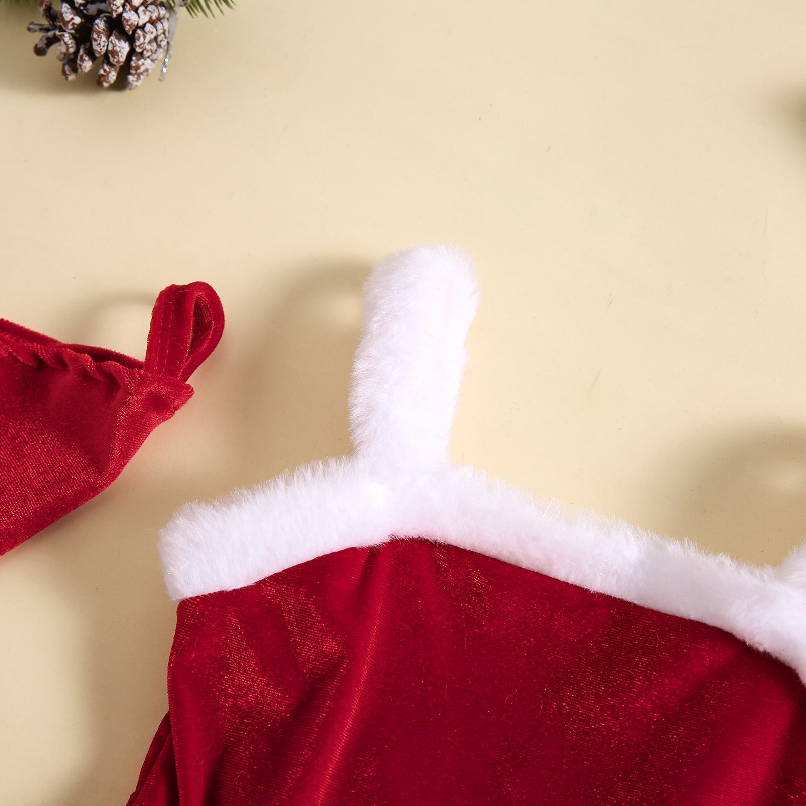 Frayed Stitching Suit Suspender Skirt