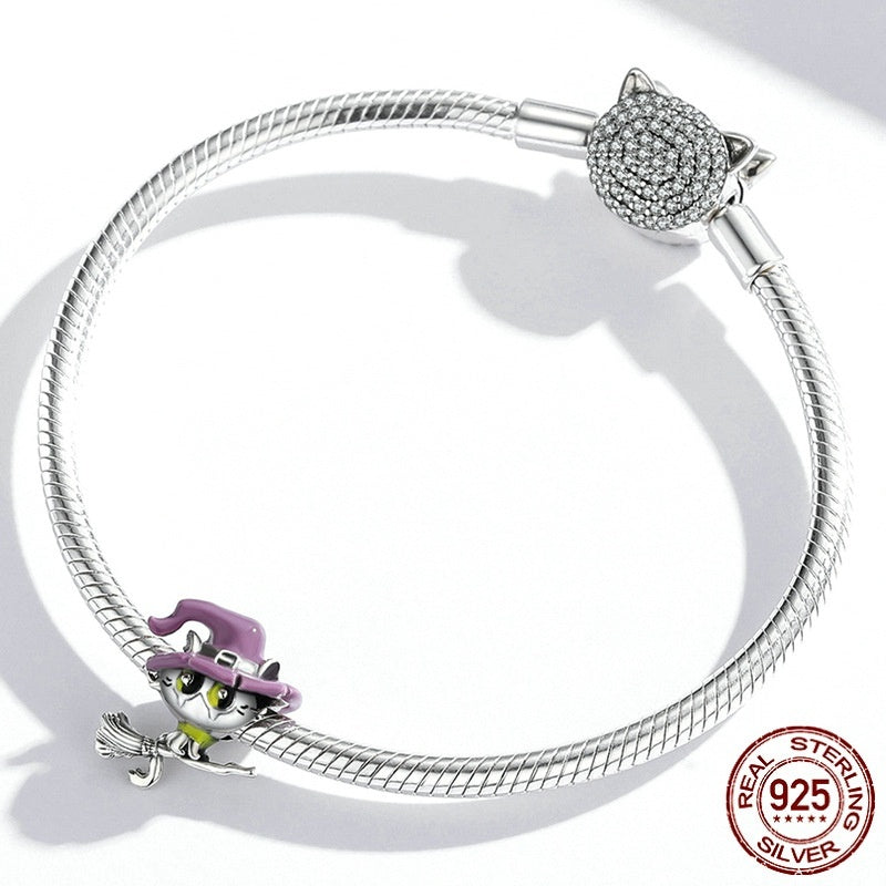 Halloween Cat Diy Bracelet String Beads