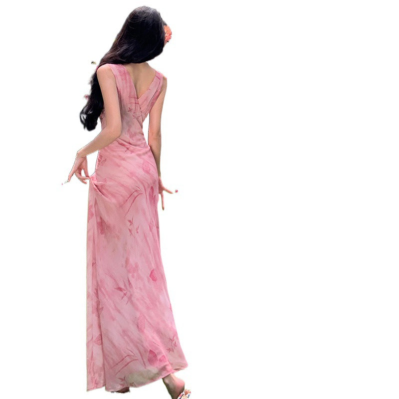 French Fashion Personalized And Slim-looking Dress