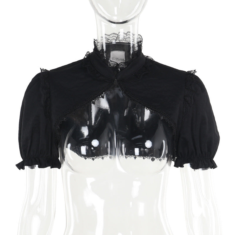 Women's Two-tone Jacquard Suspender Skirt