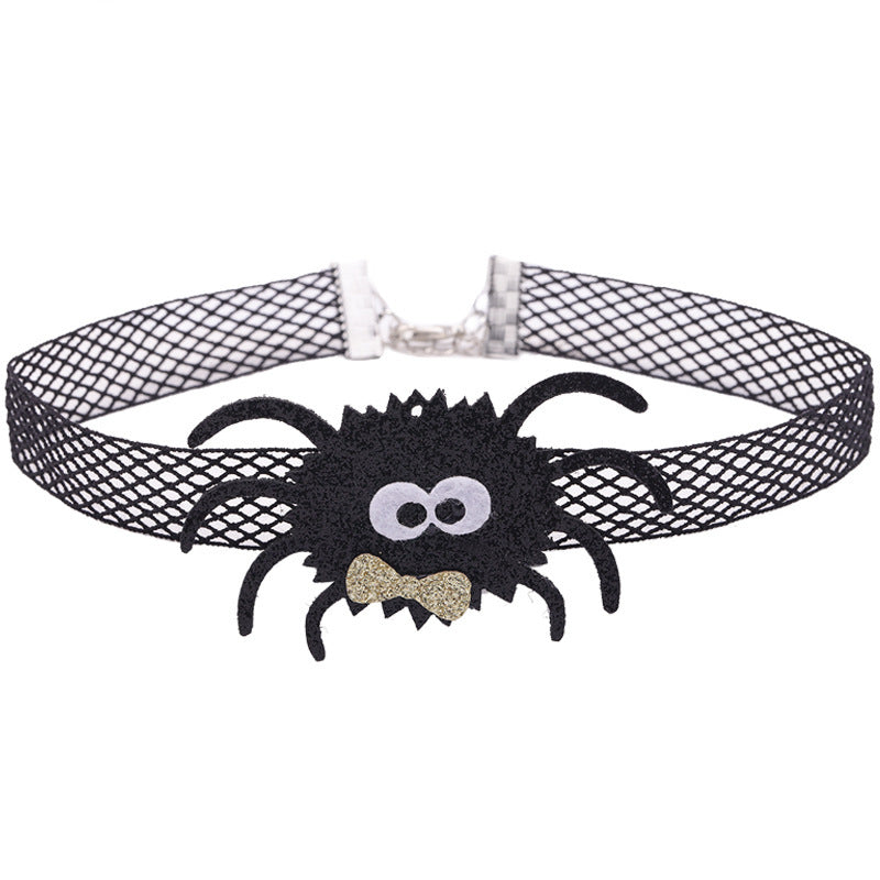 Halloween Fashion Accessories Spider Bat Collar