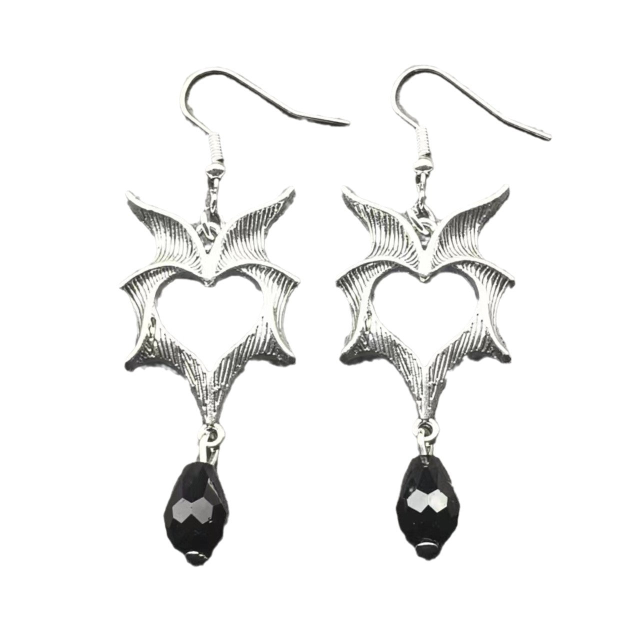 Creative Fashion Halloween Retro Wings Jewelry Earrings