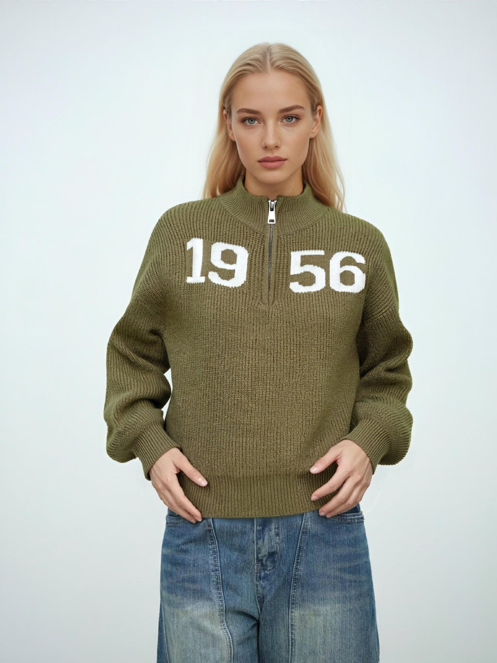 Knitwear Casual Loose Long Sleeve Women's Sweater