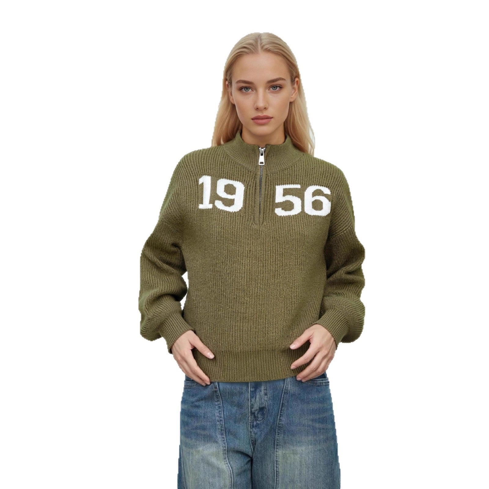 Knitwear Casual Loose Long Sleeve Women's Sweater