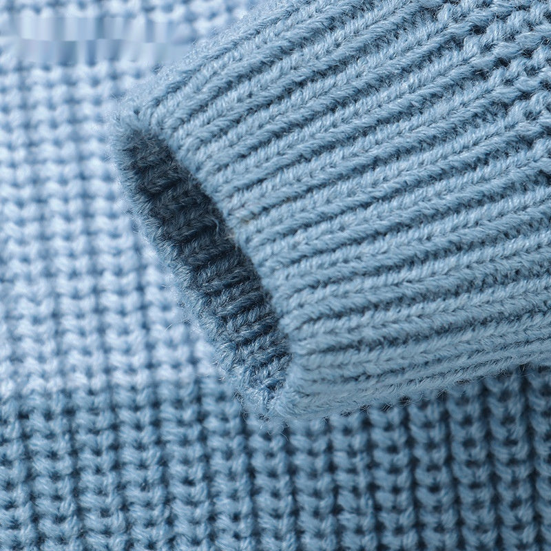 Infant Knitted Striped Round Neck Top