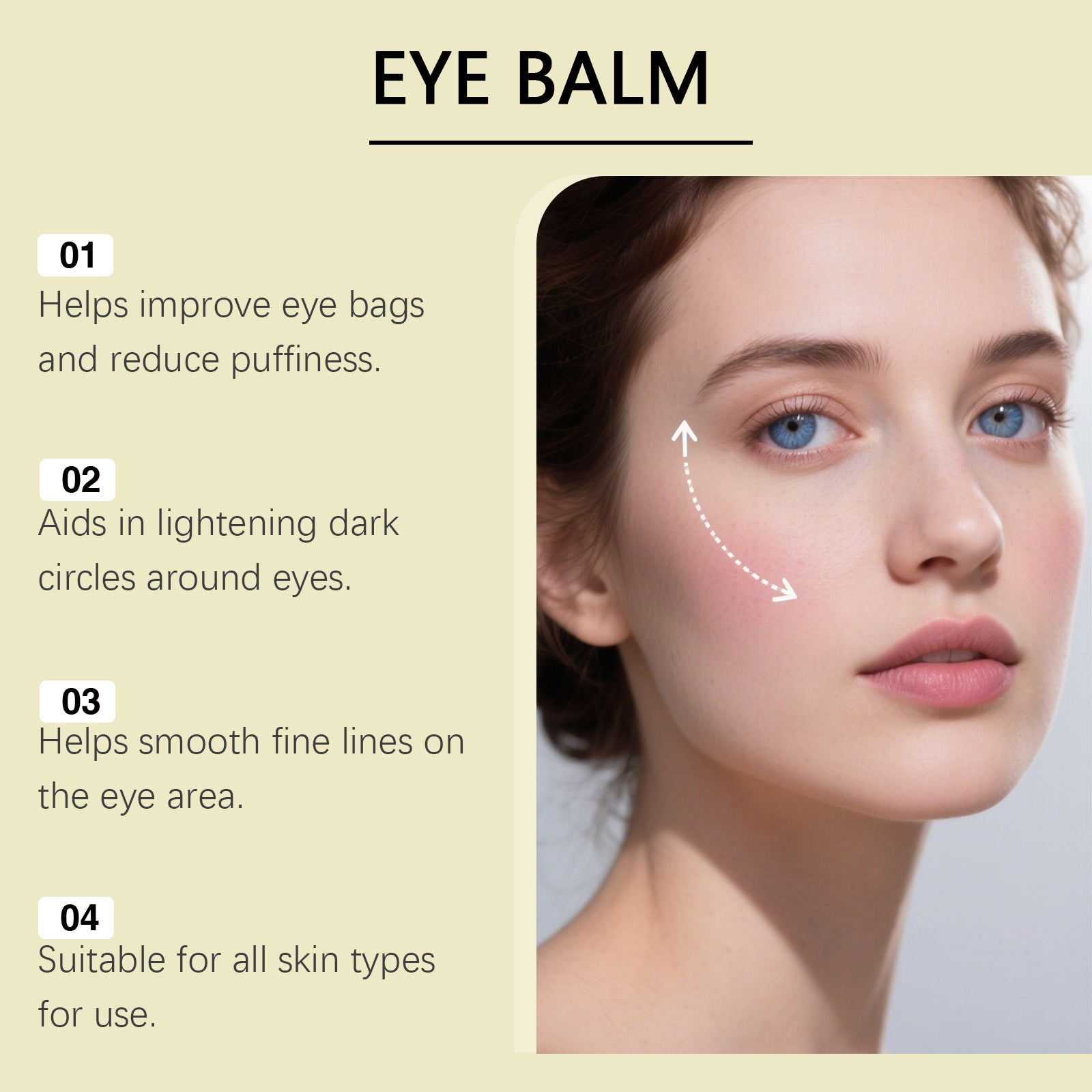 Nourishing Moisturizing Moisturizing Delicate And Tender Eye Skin Daily Maintenance Massage Eye Cream