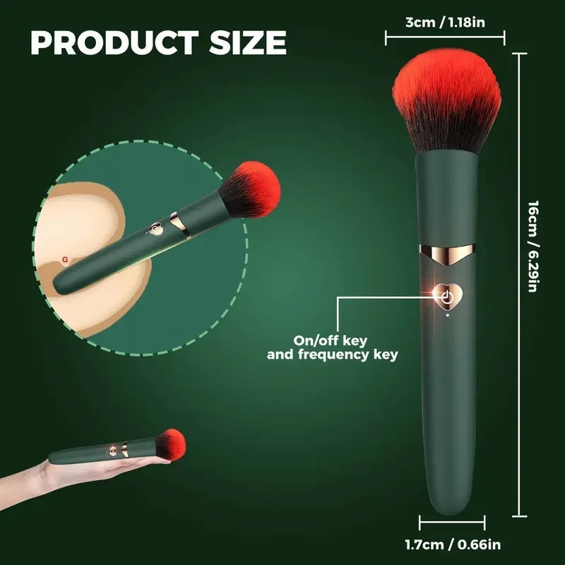 Powerful Shock Makeup Brush Female Body Entry Cleaning Brush