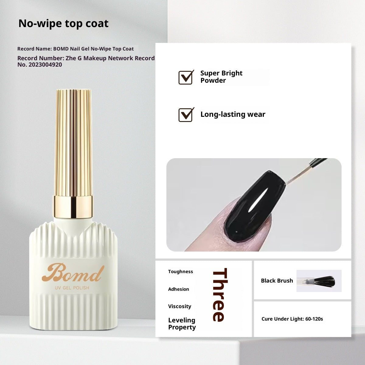 Construction Of Nail Polish Adhesive By Smudging Of Primer And Seal Coat