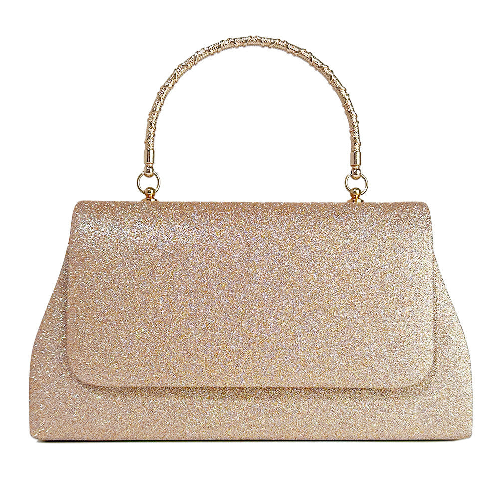 Women's Handbag Niche Glitter Hand Carrying Dinner Party Simple